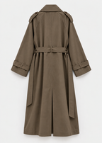 Trench coat taupe