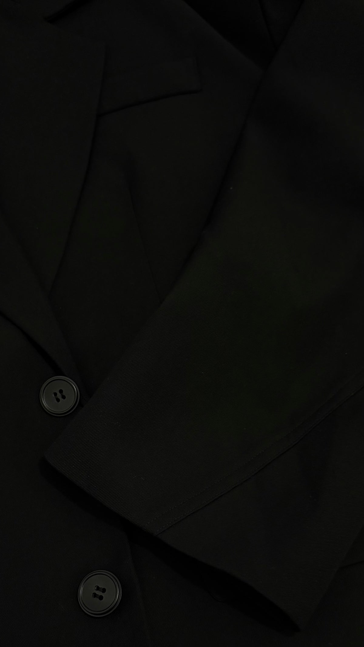 Blazer noir oversize
