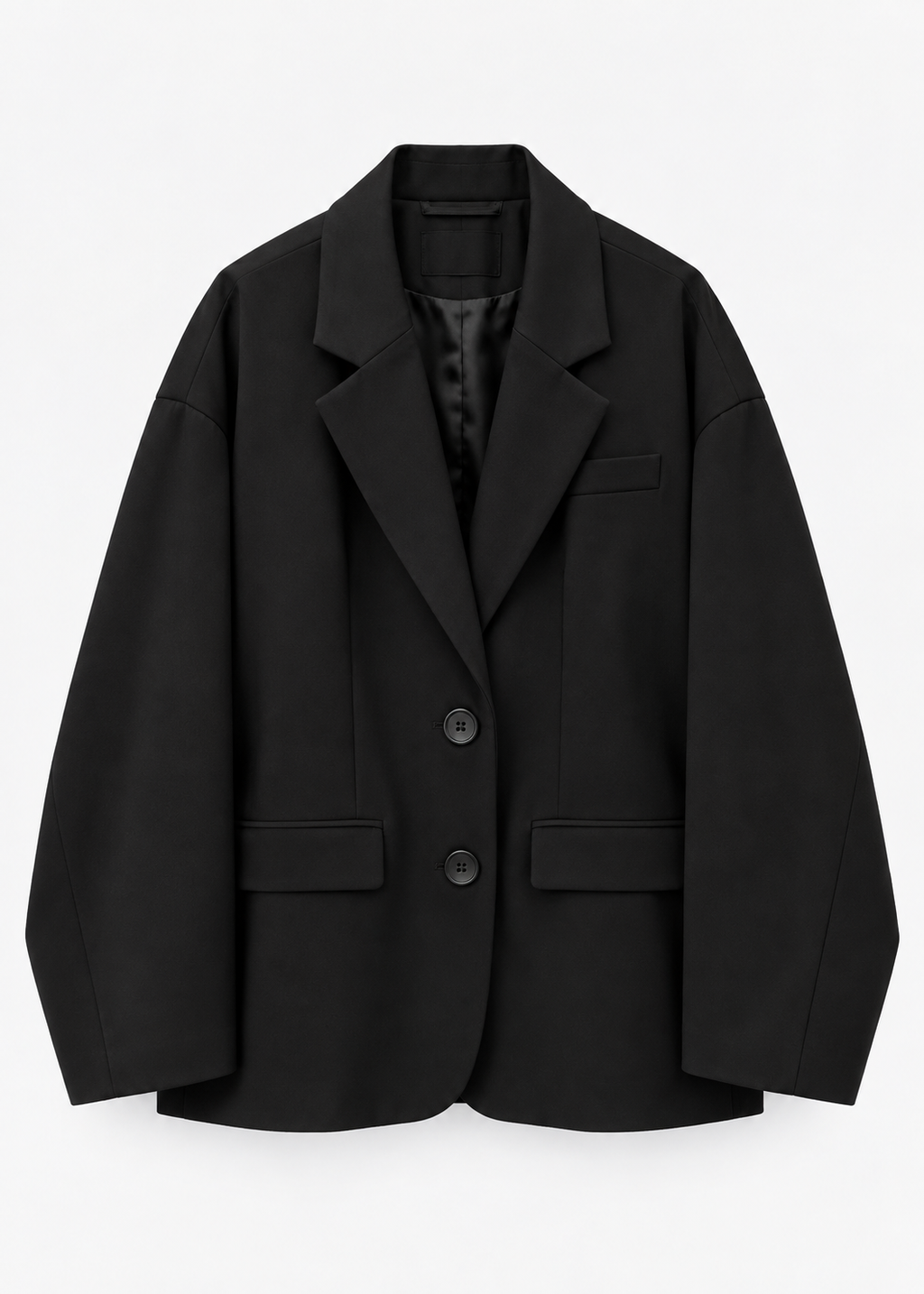 Blazer noir oversize