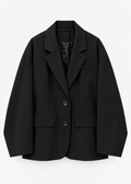 Blazer noir oversize