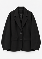 Blazer noir oversize