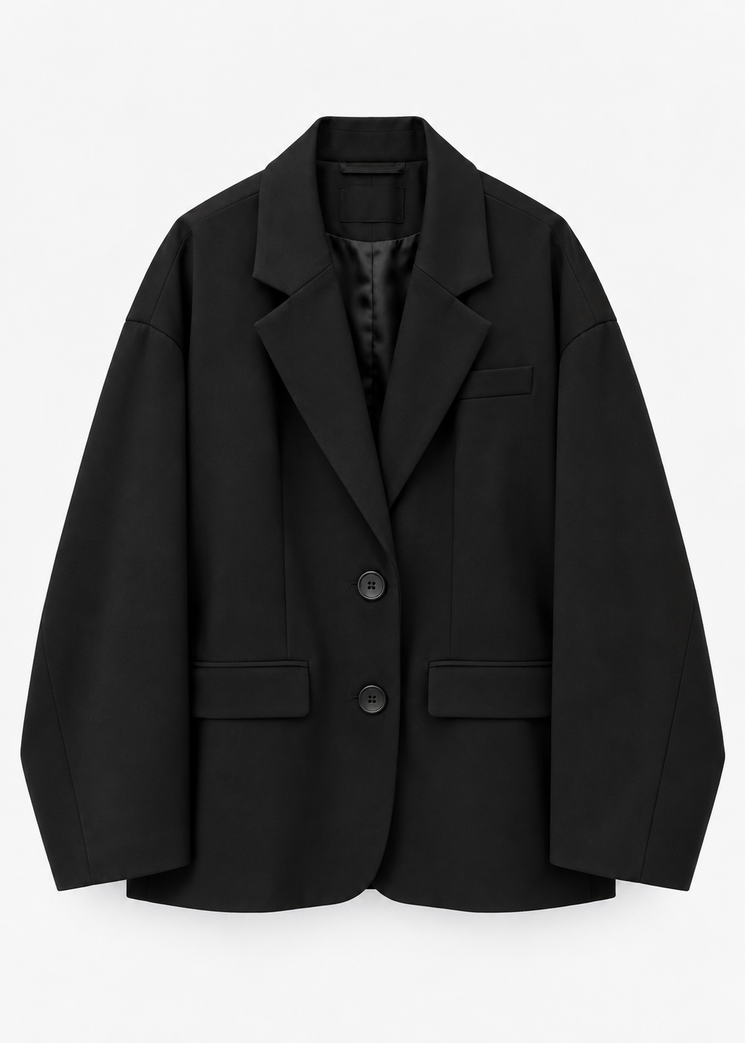 Blazer noir oversize