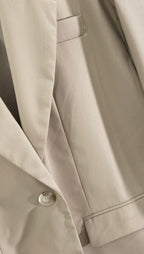 Blazer beige oversize