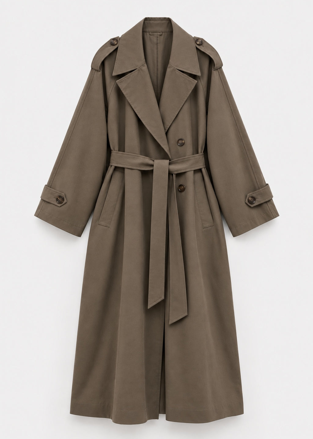 Trench coat taupe