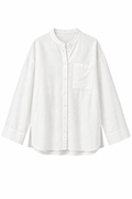Ensemble en lin blanc