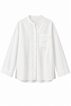 Ensemble en lin blanc